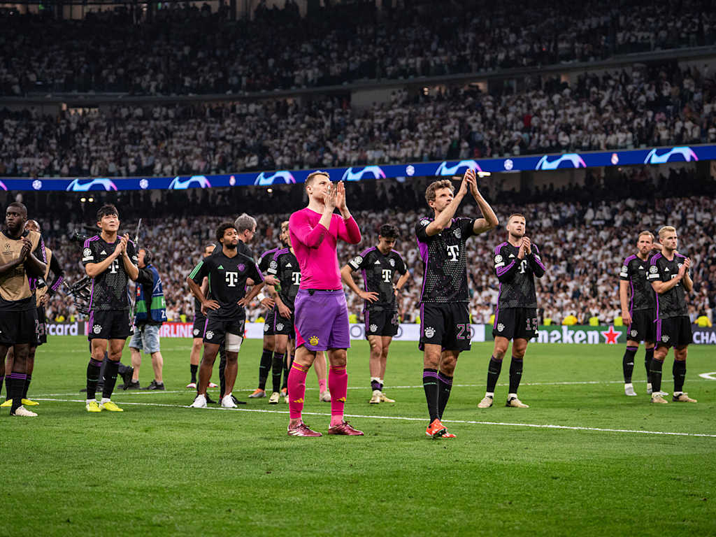 Manuel Neuer, Thomas Müller, FC Bayern, Real Madrid, fans,