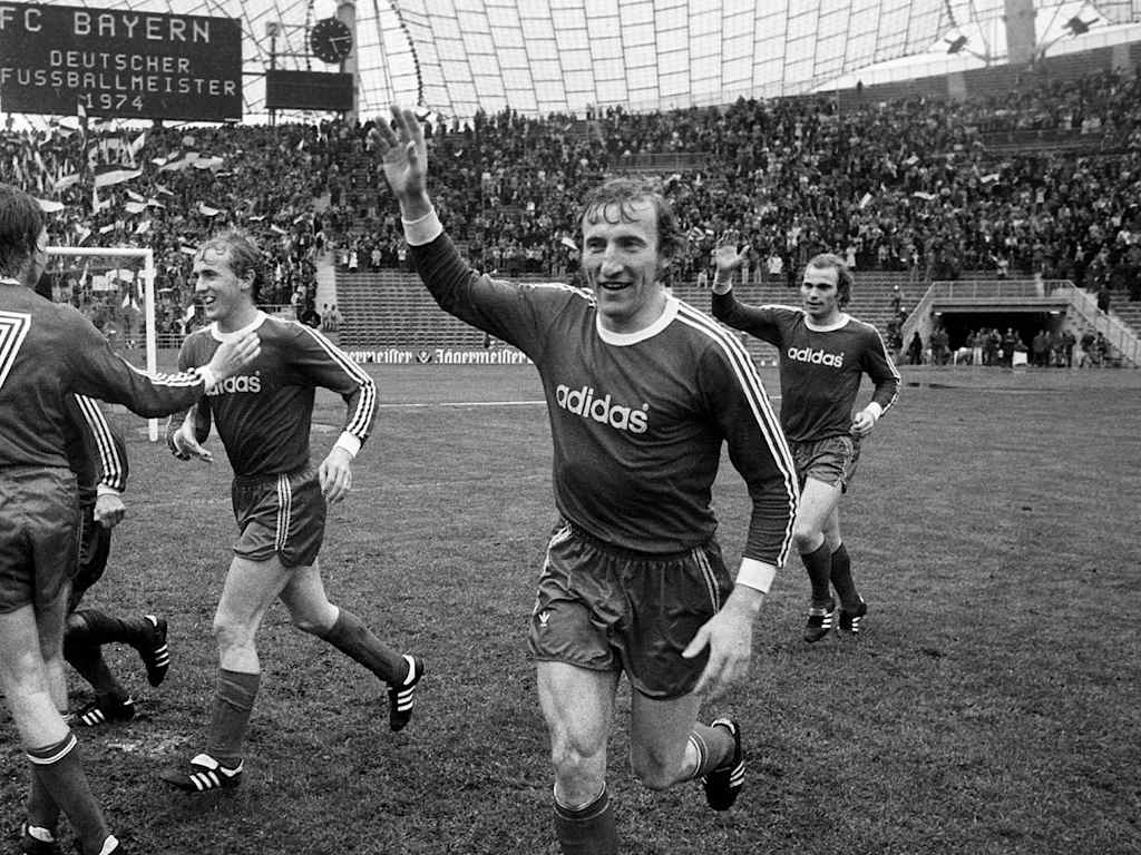 FC Bayern Kickers Offenbach Meister 1974 Olympiastadion