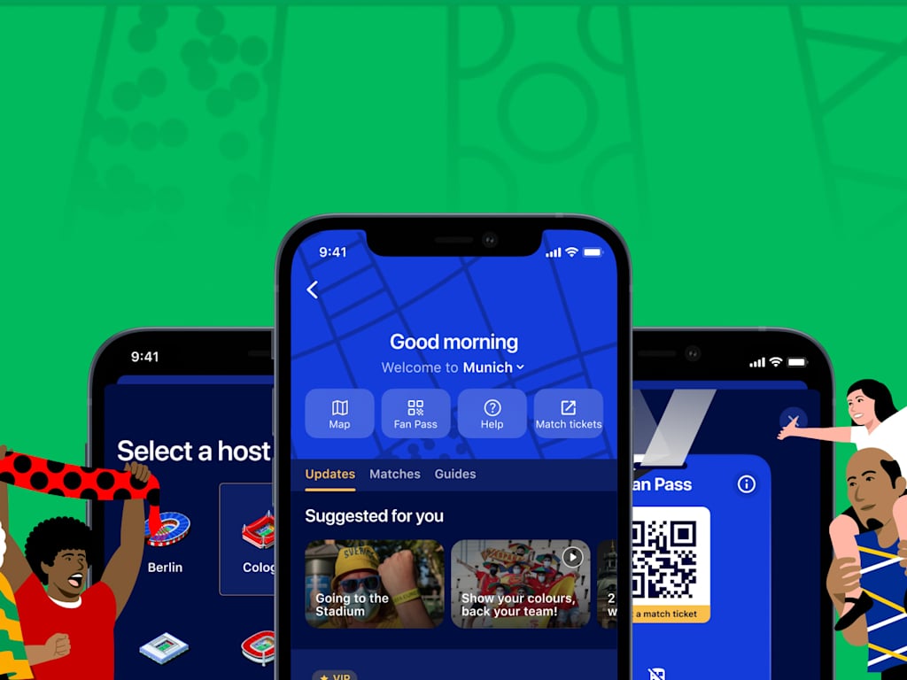 Jetzt die offizielle App der UEFA EURO 2024 downloaden