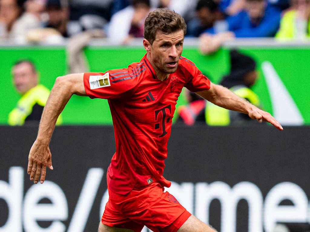 Thomas Müller im Bundesliga-Spiel des FC Bayern gegen Hoffenheim