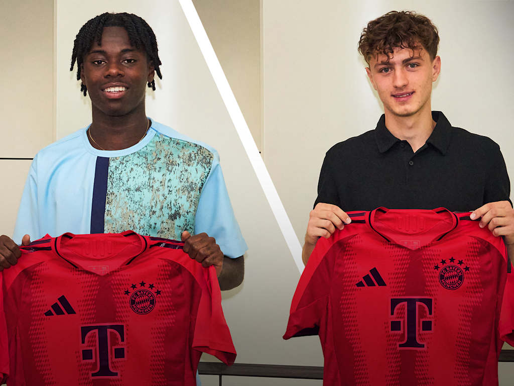 FC Bayern verpflichtet Maurice Krattenmacher und Gibson Nana Adu
