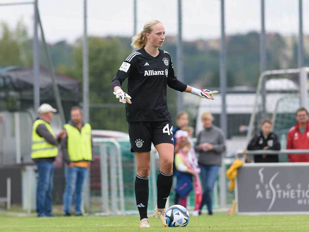 Cecilía Rán Rúnarsdóttir, Torhüterin von den FC Bayern Frauen