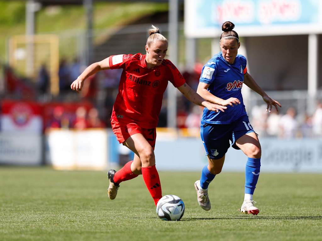 Georgia Stanway im Spiel gegen Hoffenheim.