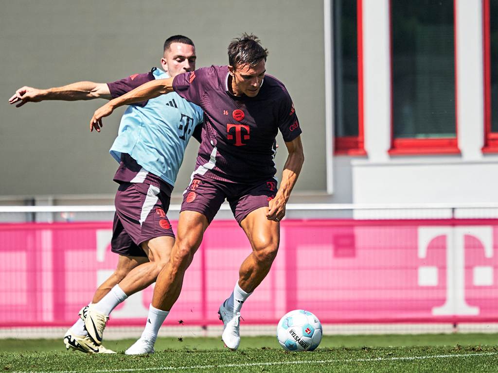 Joao Palhinha im Training des FC Bayern