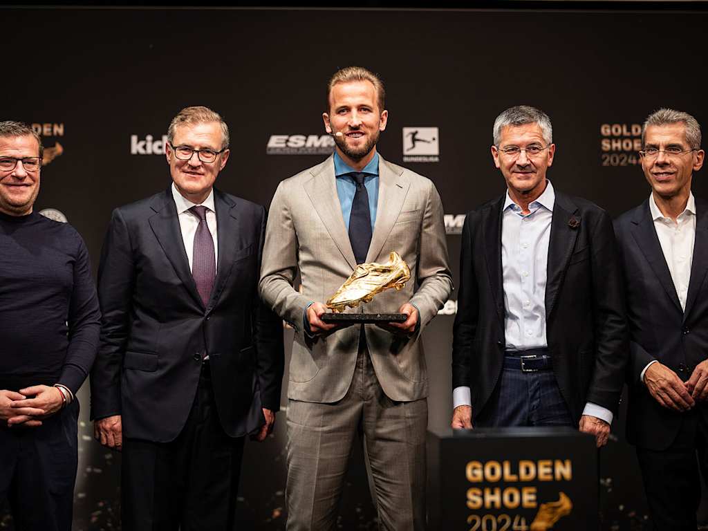 Harry Kane mit dem Goldenen Schuh