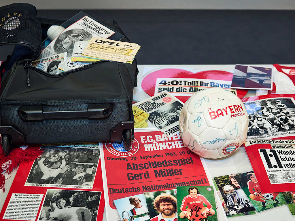 Der Erinnerungskoffer des FC Bayern für Demenzkranke