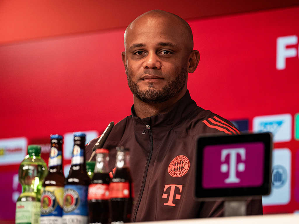 FC Bayern coach Vincent Kompany
