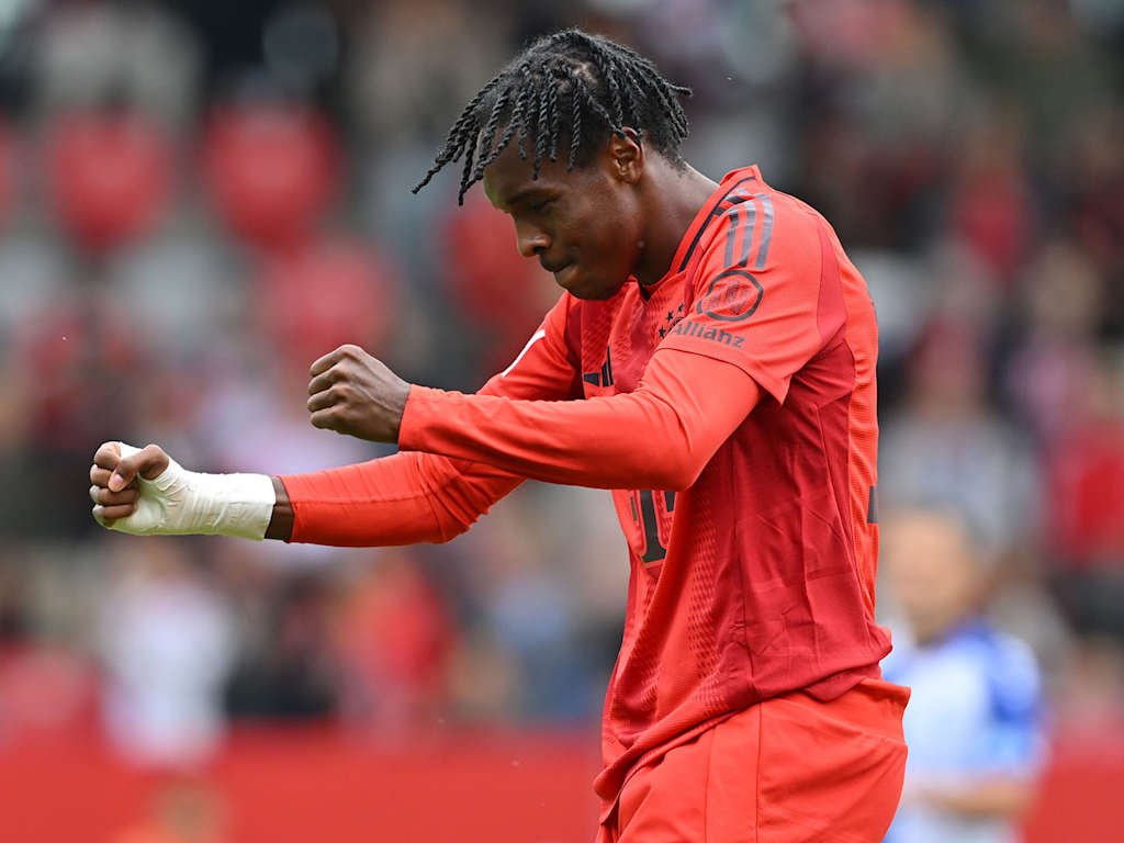 Mathys Tel wins August 2024 Goal of the Month