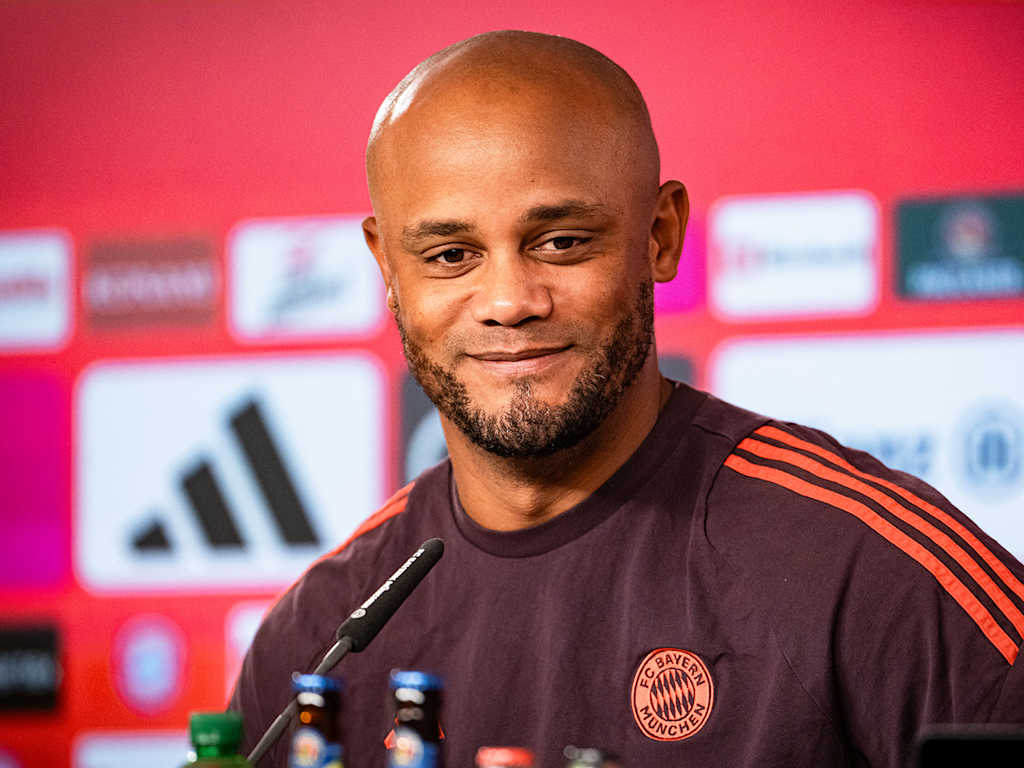 FC Bayern-Trainer Vincent Kompany