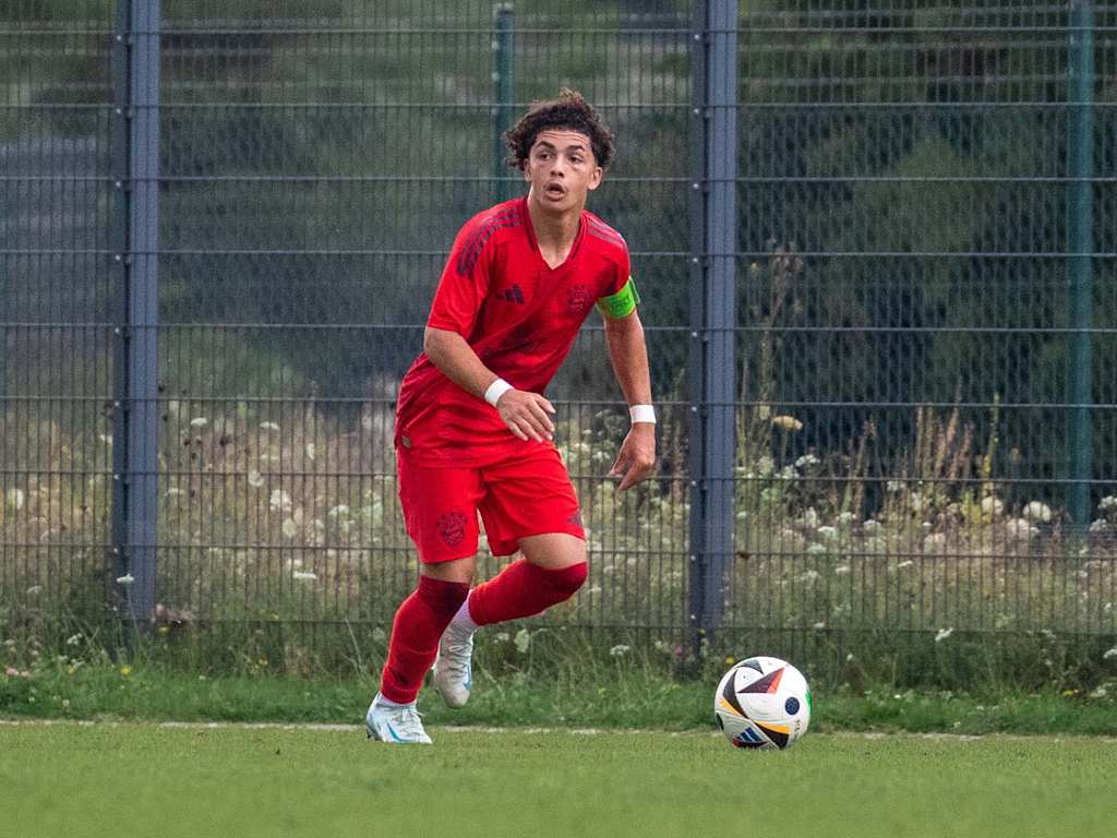 Jussef Nasrawe von der U19 des FC Bayern München