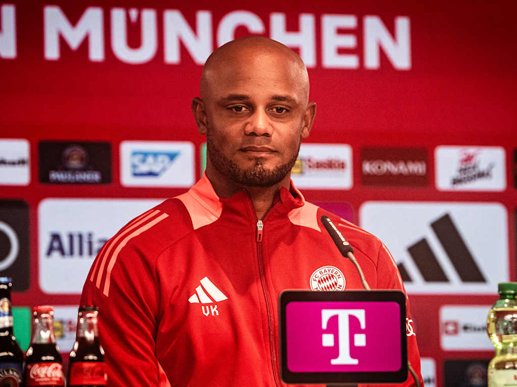 FC Bayern-Trainer Vincent Kompany