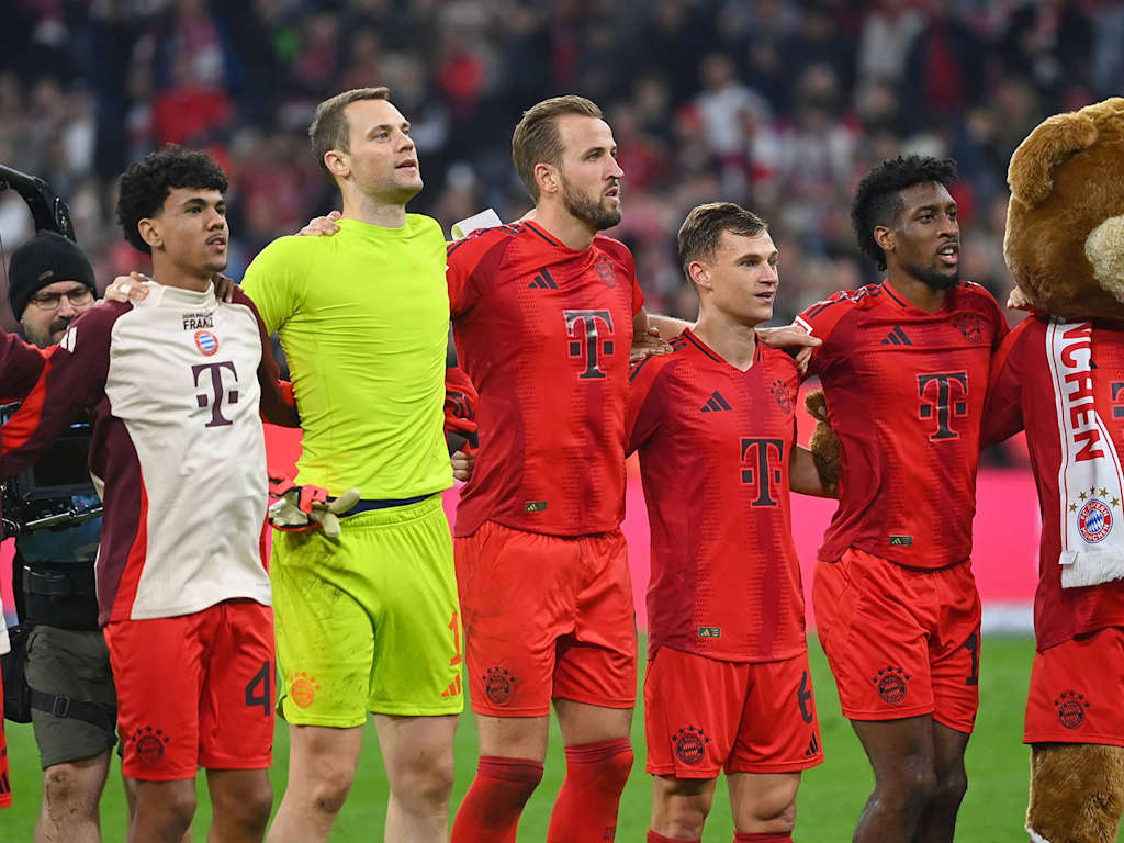 The FC Bayern squad who faced Stuttgart
