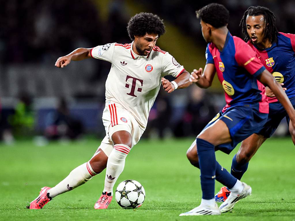 Scene from FC Barcelona vs. FC Bayern in the Champions League