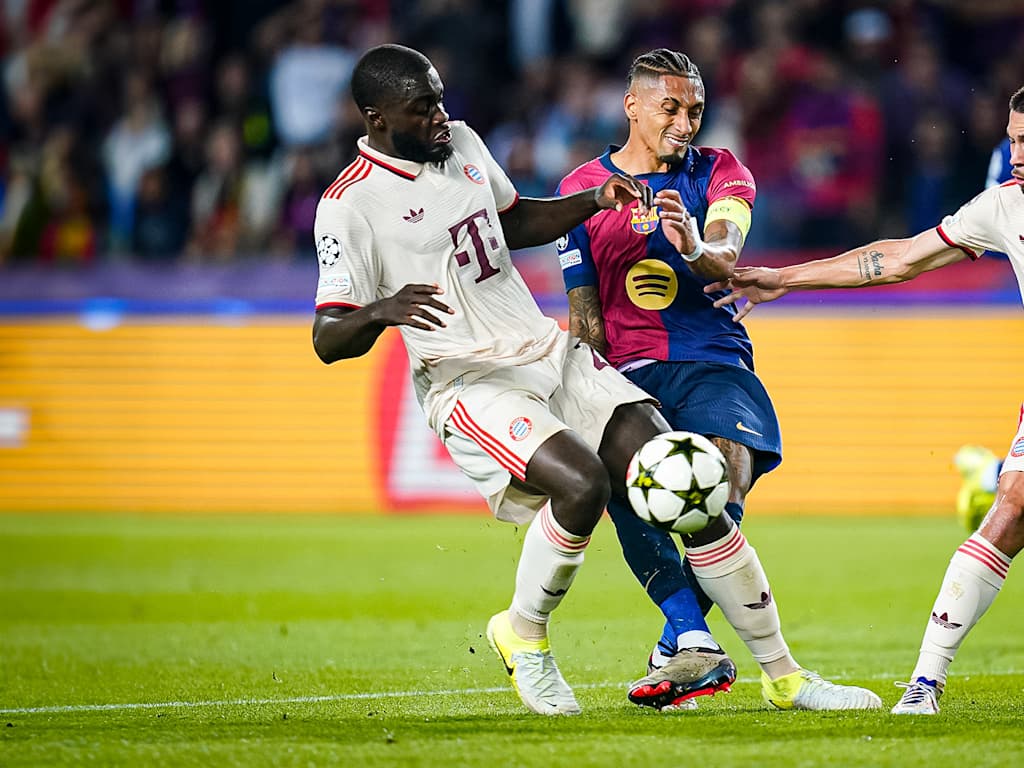 Scene from FC Barcelona vs. FC Bayern in the Champions League