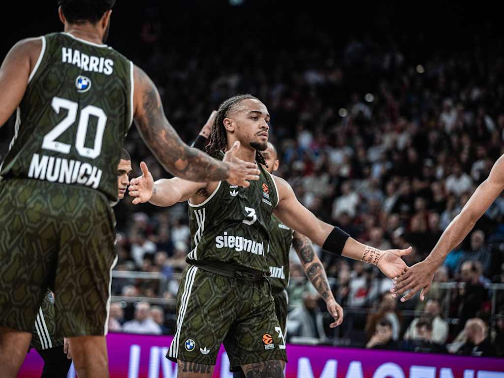 Ο Carsen Edwards ήταν ο κορυφαίος σκόρερ της Βαυαρίας με 32 πόντους κόντρα στην Παρί.