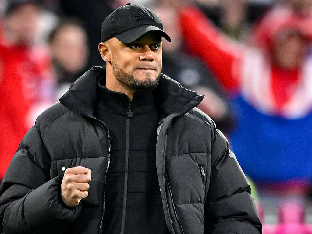 Vincent Kompany im Spiel des FC Bayern gegen Union Berlin