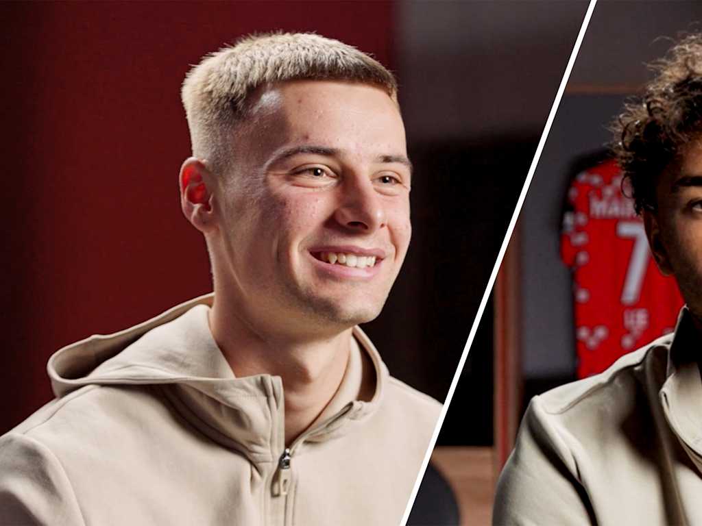 Gabriel Vidović und Armindo Sieb im Interview für die Dokuserie Loan Watch.