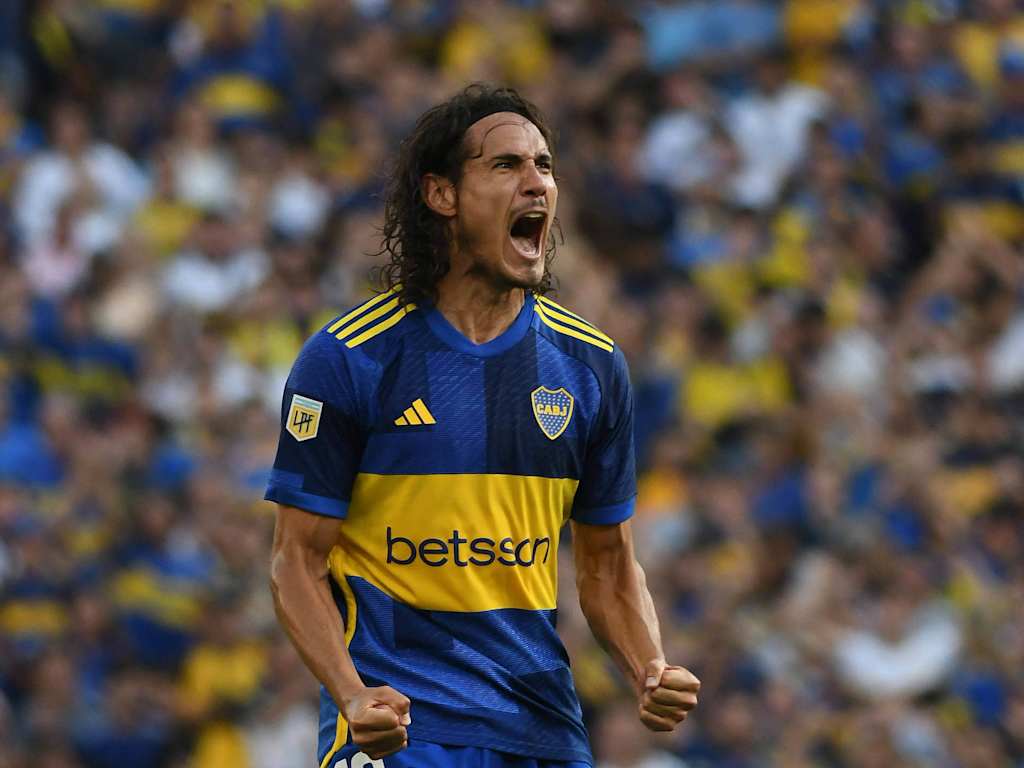 Edinson Cavani Boca Juniors