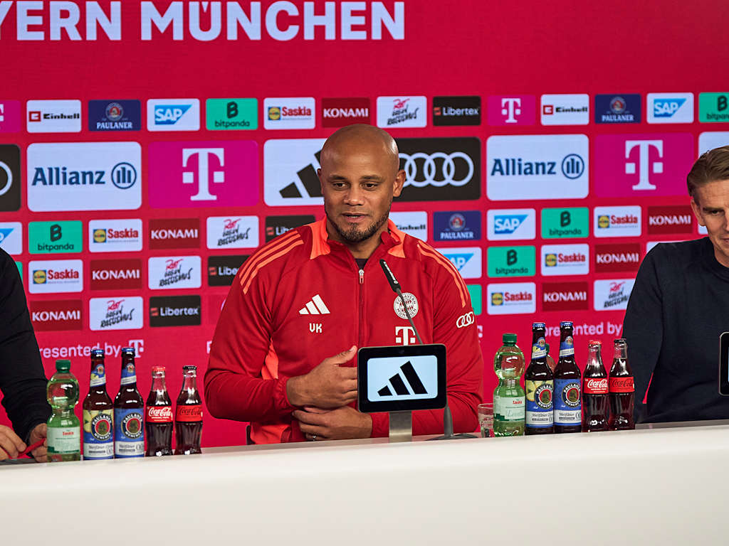 Vincent Kompany rueda de prensa FC Bayern.