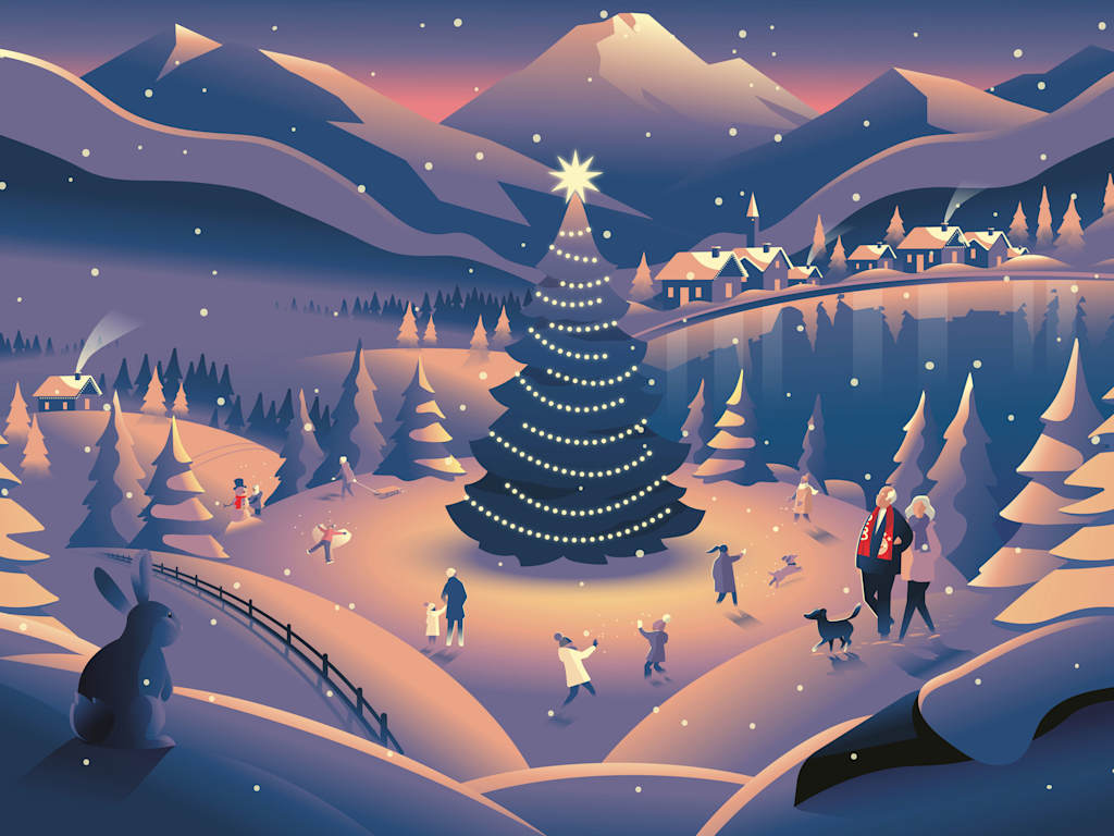 Arbol navidad Tegernsee