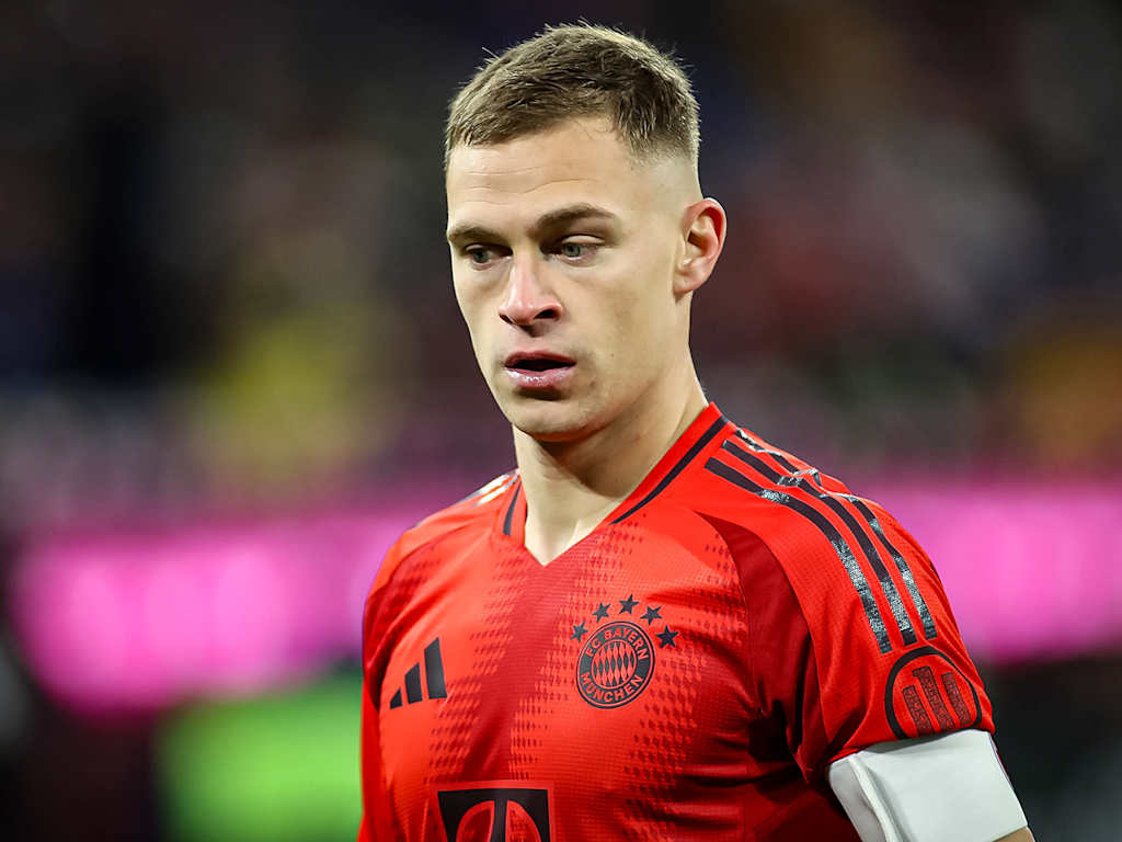 Joshua Kimmich beim Spiel FC Bayern - RB Leipzig