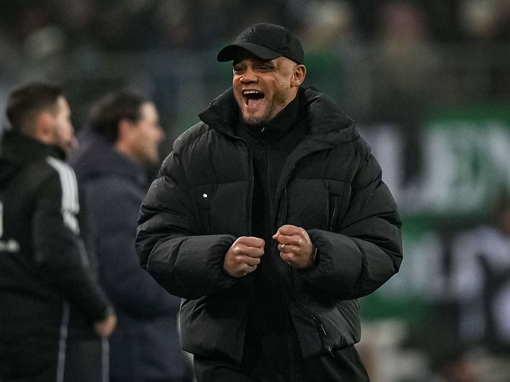 Vincent Kompany during Mönchengladbach vs. FC Bayern