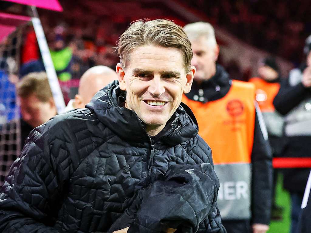 Christoph Freund nach dem Spiel FC Bayern - TSG Hoffenheim