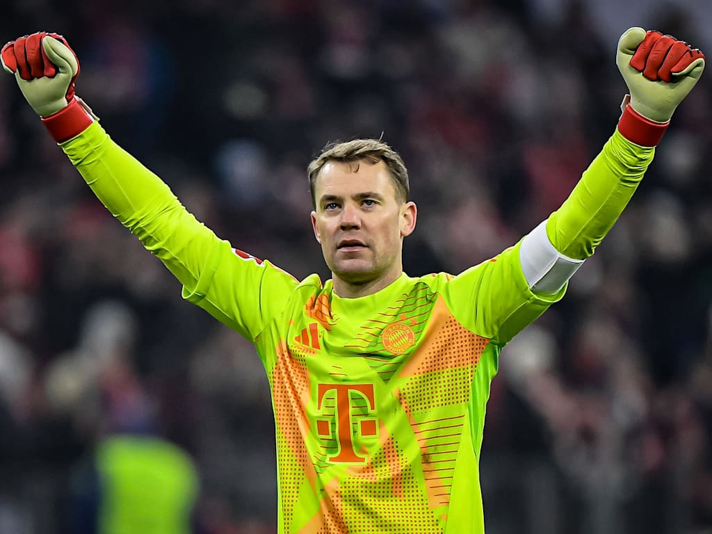 Manuel Neuer during the match against TSG Hoffenheim