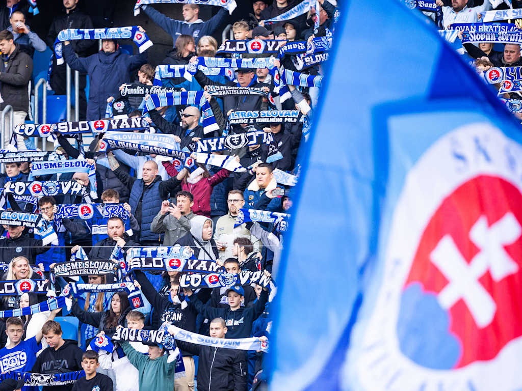 Slovan Bratislawa fans