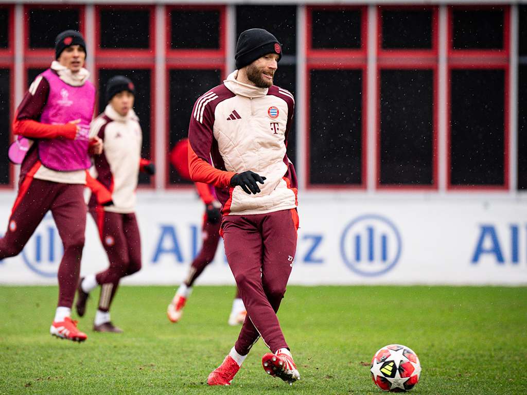 Build-up to Champions League home game against Bratislava