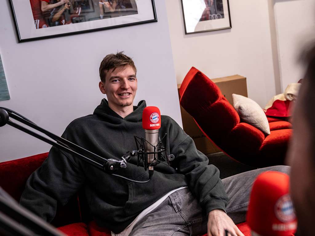 Basketball-Weltmeister Justus Hollatz war nach seinem Wechsel nach München direkt im Podcast "Open Court" zu Gast.