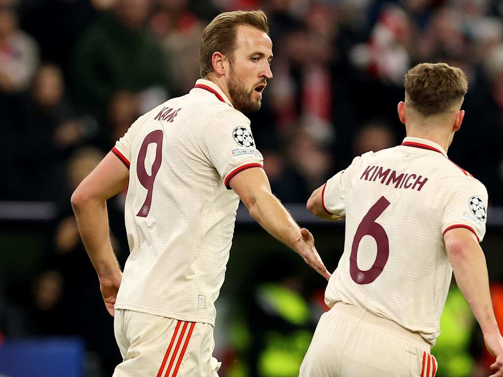 Harry Kane Joshua Kimmich Slovan Bratislava