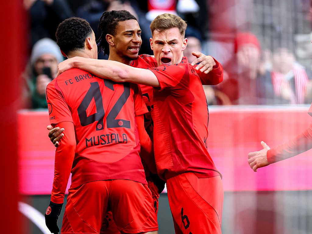 Jugada del partido de la Bundesliga FC Bayern vs. Holstein Kiel