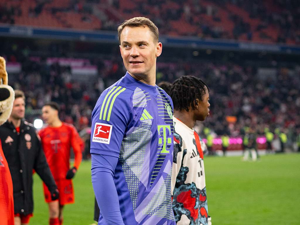 Manuel Neuer nach dem Spiel des FC Bayern gegen Werder Bremen