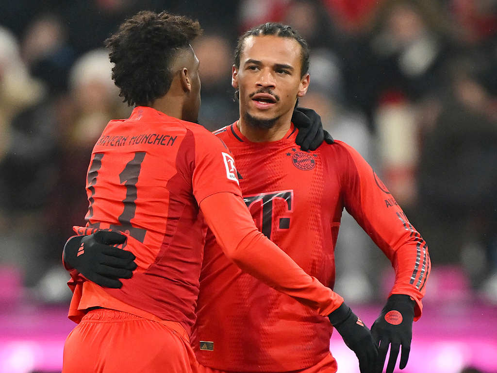 Leroy Sané is the scorer of the FC Bayern January 2025 Goal of the Month