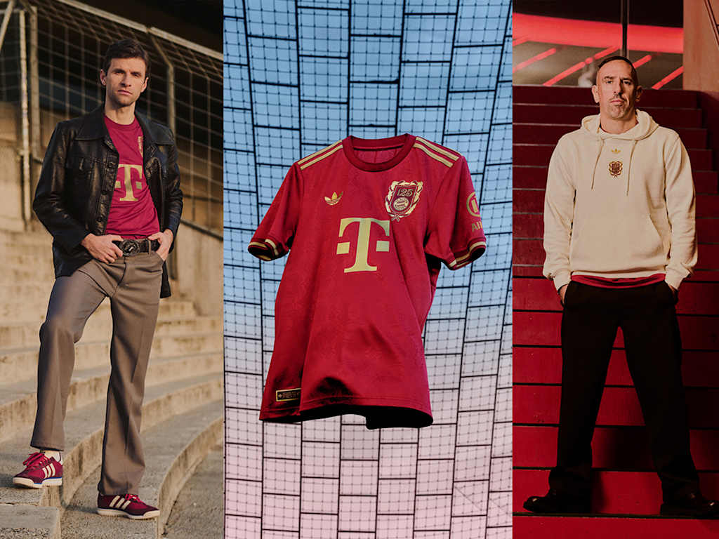 Das Jubiläumstrikot 125 Jahre FC Bayern ist ab sofort im Online Store erhältlich.