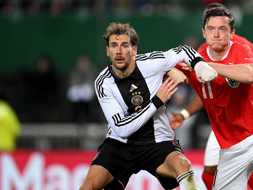 Leon Goretzka in seinem letzten Länderspiel gegen Österreich