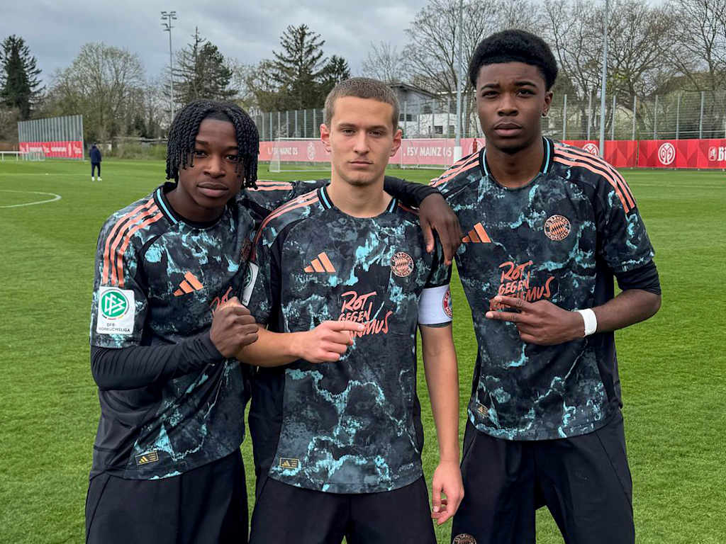 Die Torschützen der FCB-U17.