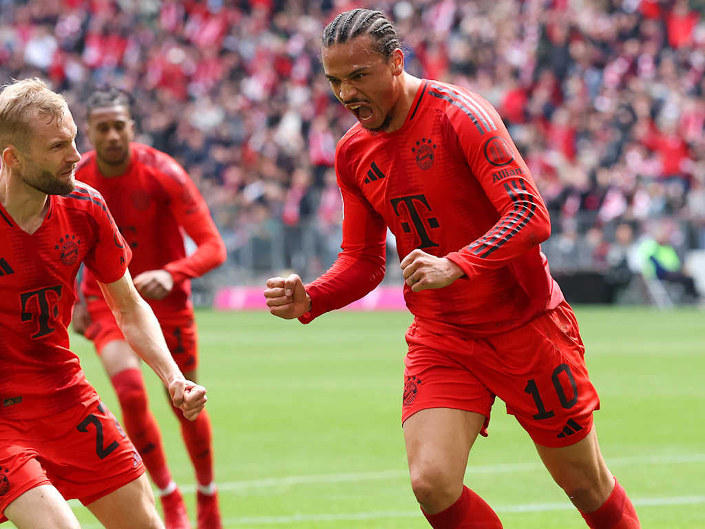 Spielszene aus dem Bundesliga-Spiel FC Bayern vs. Mainz 05