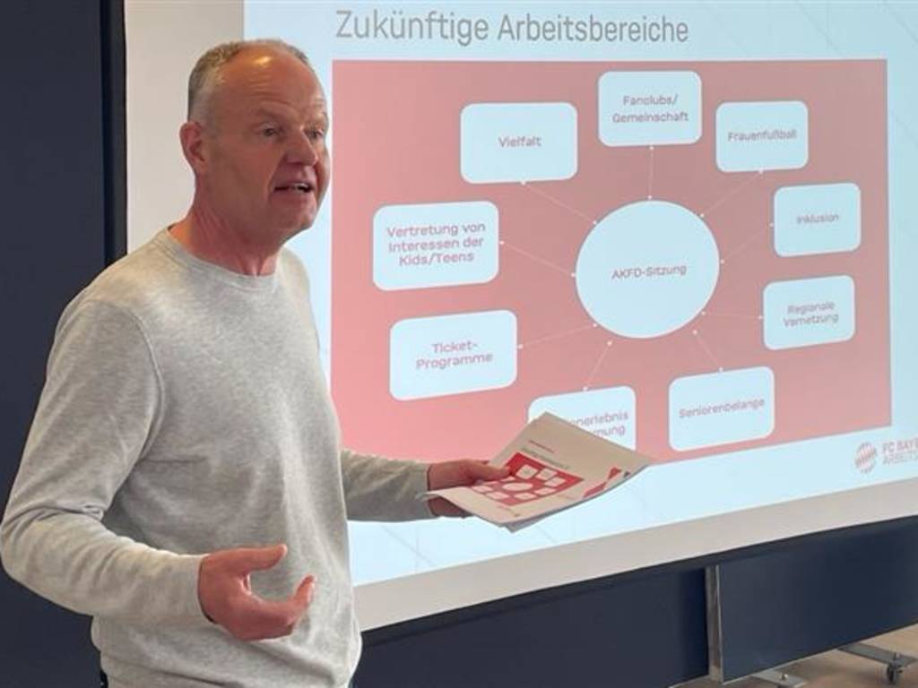 Das Treffen des Arbeitskreis Fandialog in der Allianz Arena