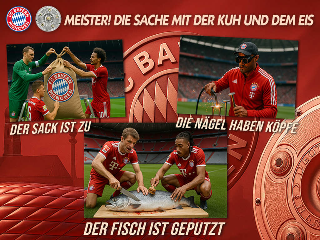 Die Geheimnisse des FC Bayern, des Deutschen Fußballmeisters 2024/25