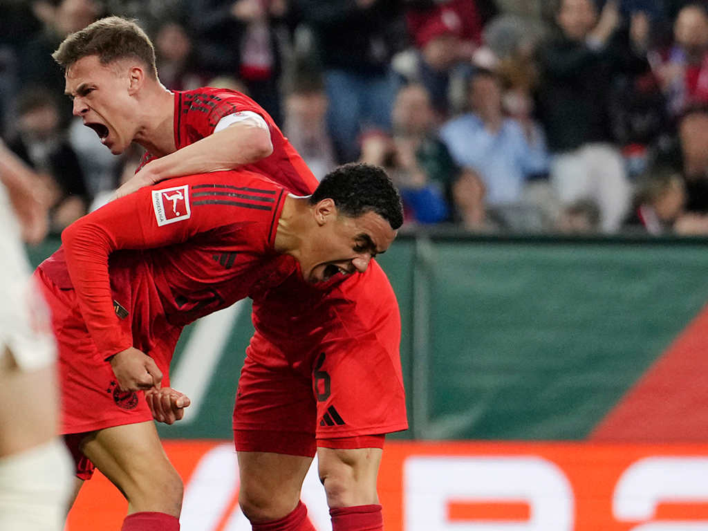 Jamal Musiala is the scorer of the FC Bayern April 2025 Goal of the Month