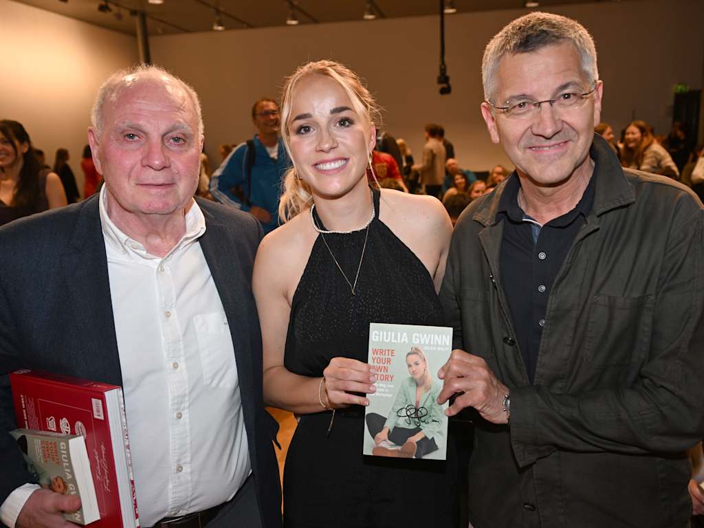 Uli Hoeneß, Giulia Gwinn, Herbert Hainer