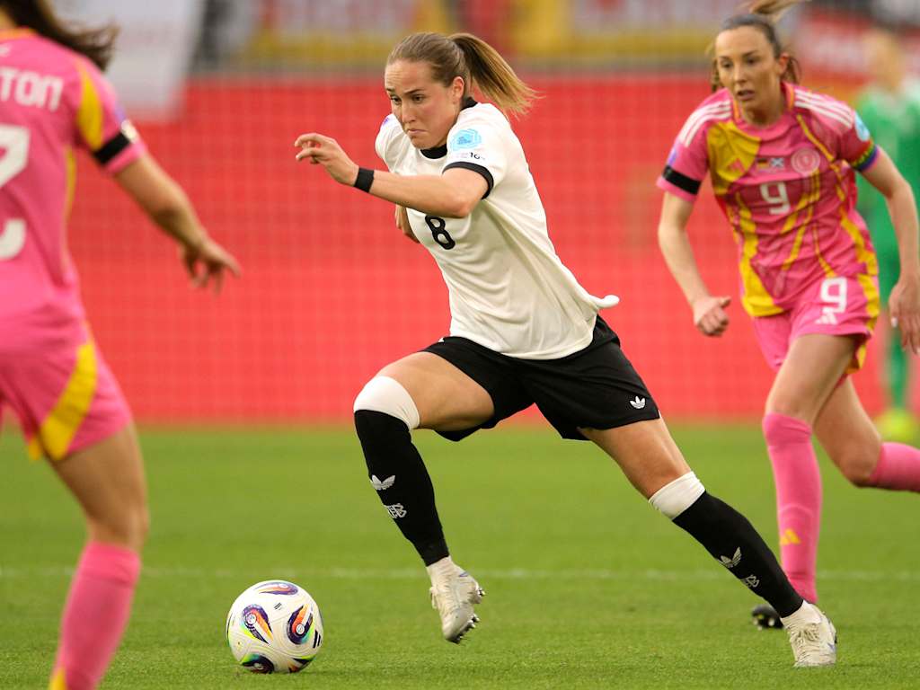 Sydney Lohmann im Trikot der deutschen Nationalmannschaft.