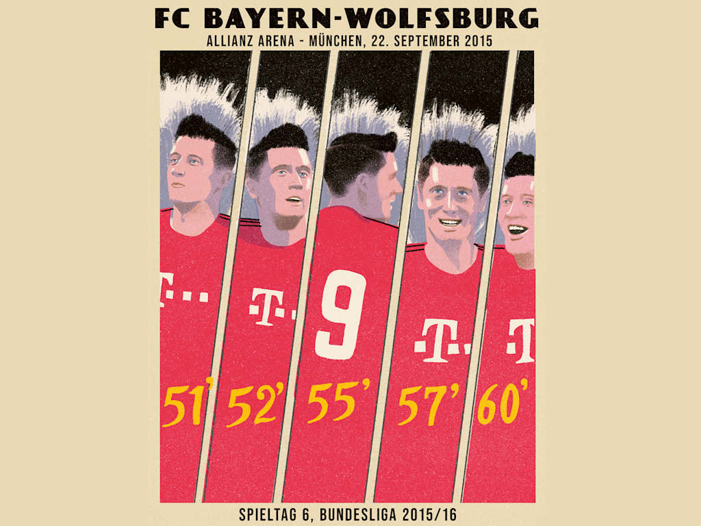 Illustration: Robert Lewandowski und Kollegen über ihren besonderen Allianz Arena-Moment
