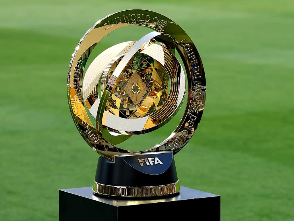 The FIFA Club World Cup trophy