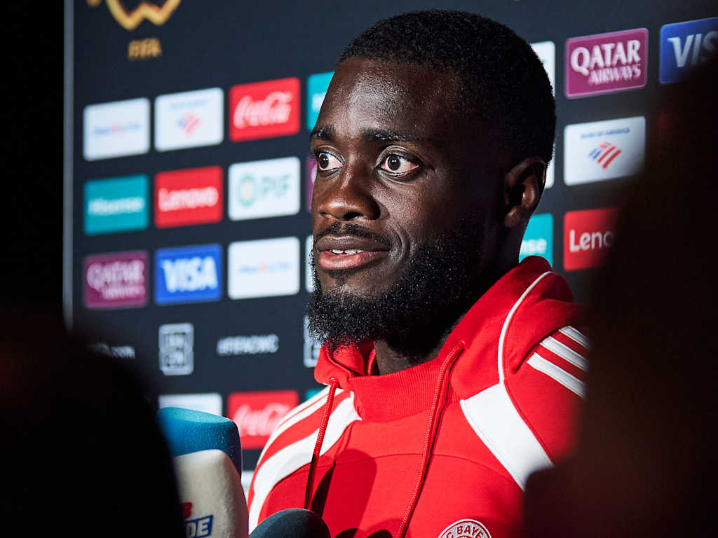 Dayot Upamecano rueda de prensa