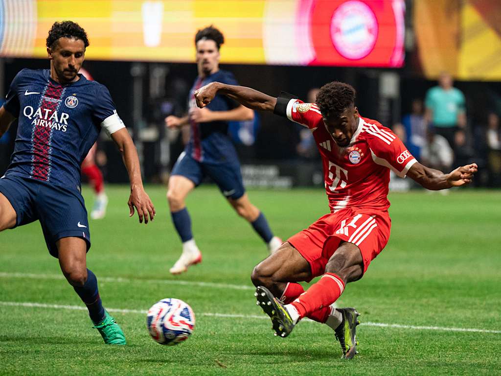 Kingsley Coman im Klub-WM-Spiel zwischen dem FC Bayern und Paris Saint-Germain