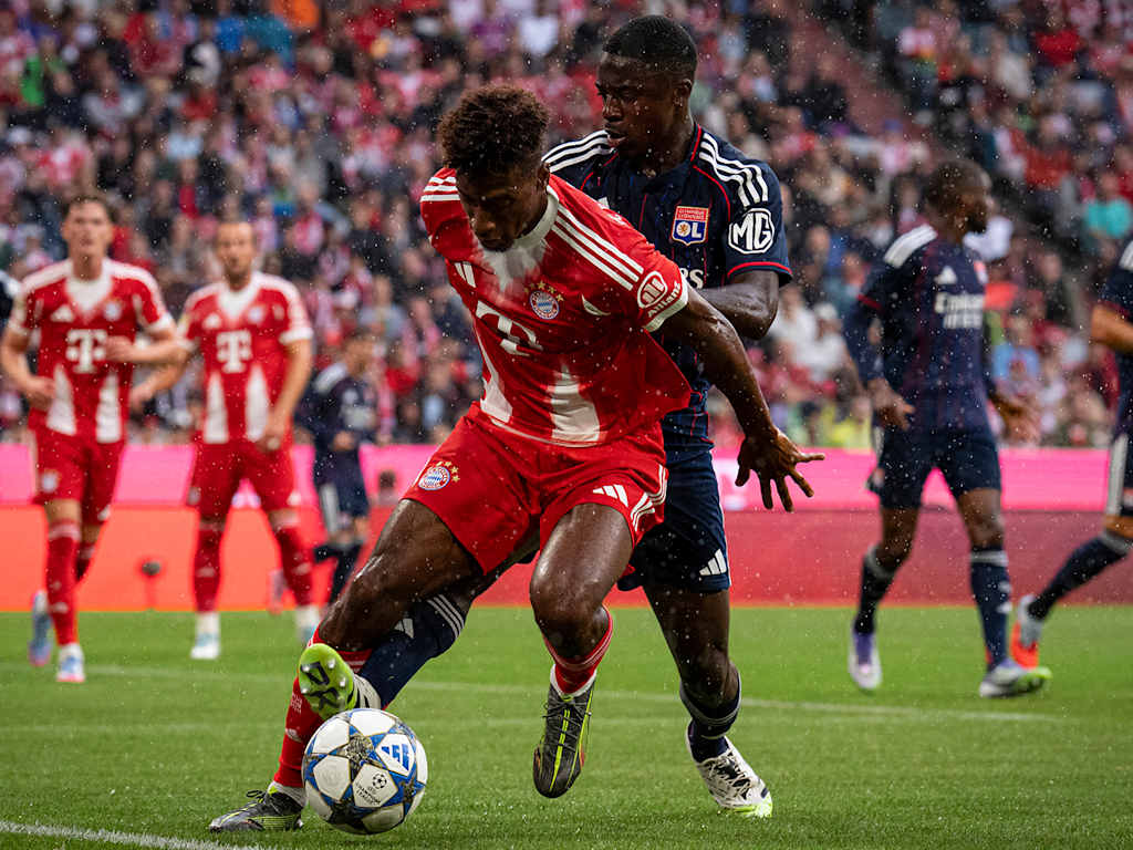 Scene from the preseason friendy FC Bayern – Olympic Lyon