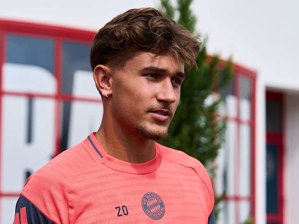 Tom Bischof in training at FC Bayern